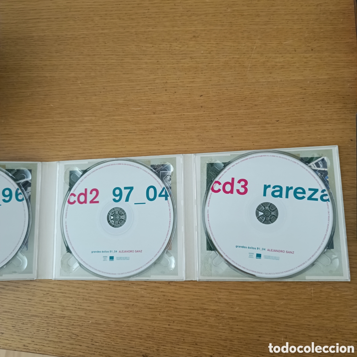 CDs de m&uacute;sica: Alejandro Sanz (3 CDs) Grandes &Eacute;xitos 91_04 - Foto 5