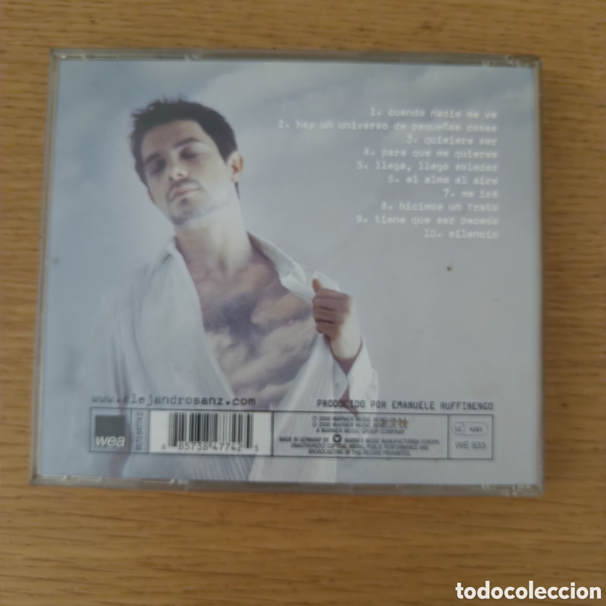 CDs de m&uacute;sica: Alejandro Sanz CD El Alma Al Aire - Foto 2