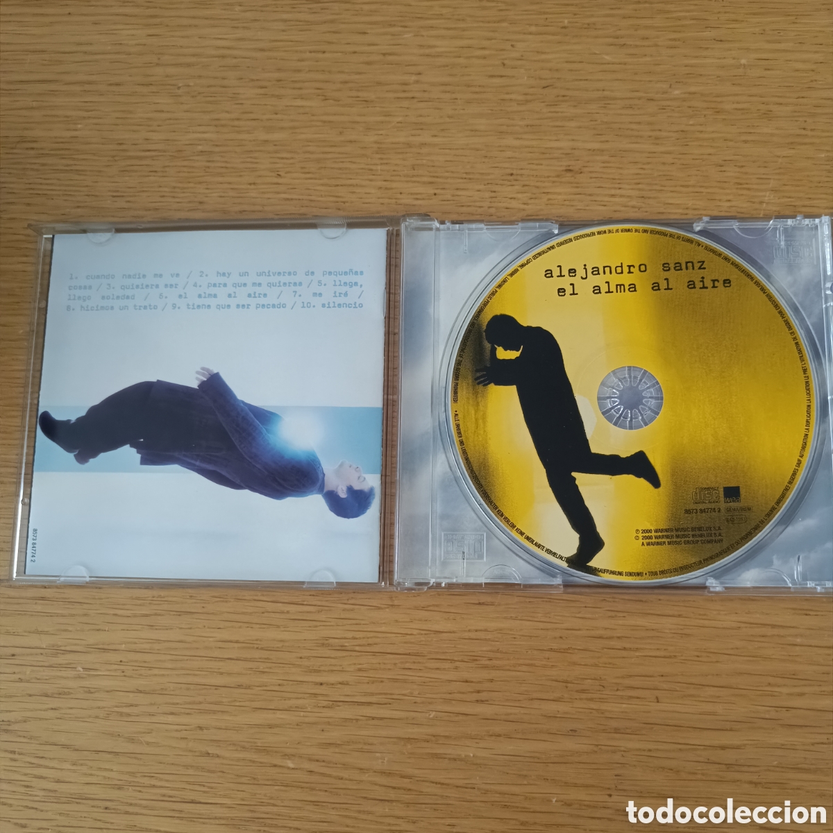 CDs de m&uacute;sica: Alejandro Sanz CD El Alma Al Aire - Foto 3