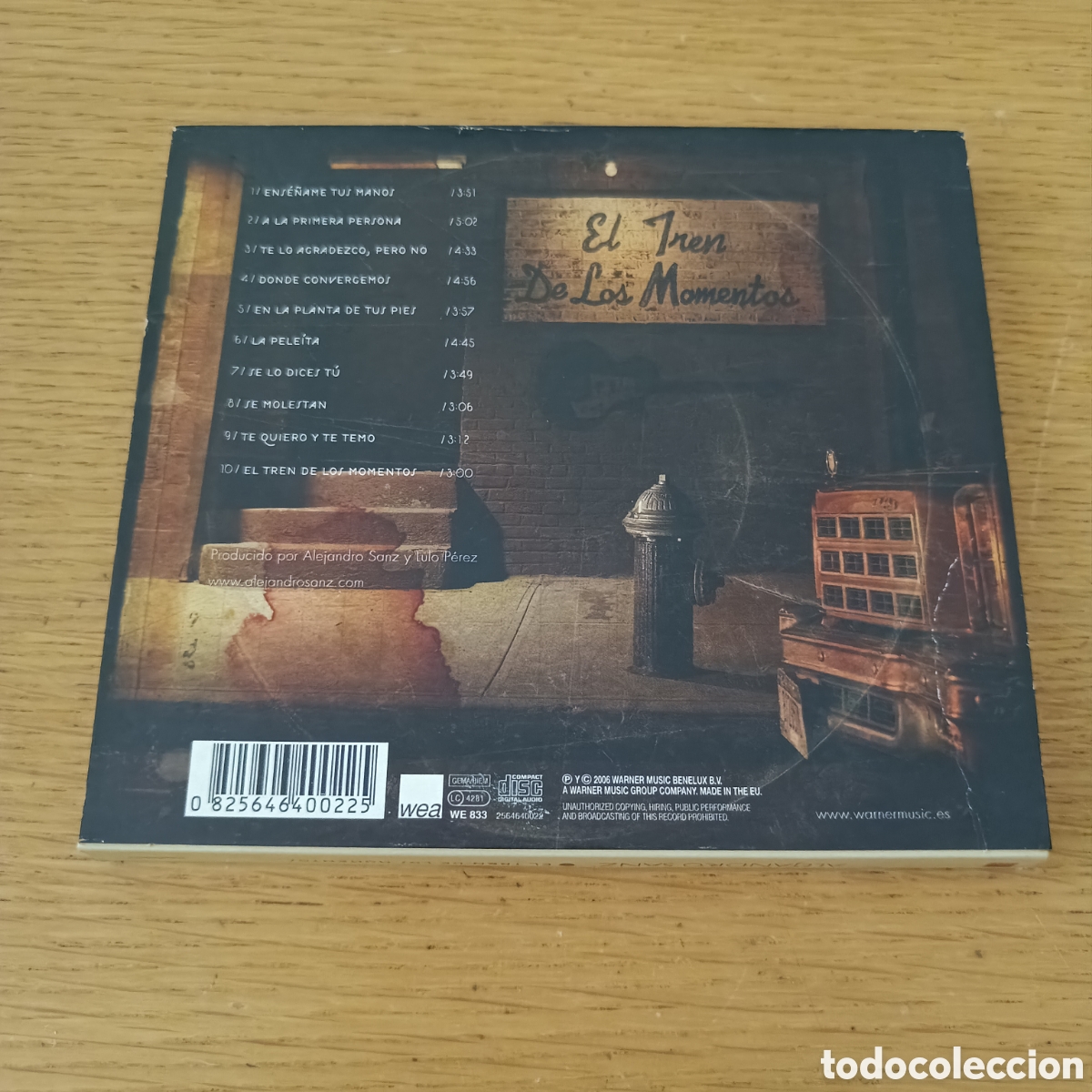 CDs de m&uacute;sica: Alejandro Sanz CD El Tren De Los Momentos - Foto 2