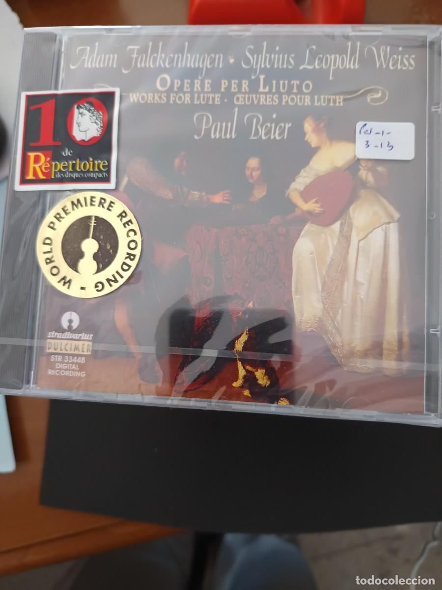 CDs de M&uacute;sica: ADAM FALCKENHAGEN PRELUDIO / SYLVIUS LEOPOLD WEISS: PRELUDIO; PARTITA IN RE MINORE