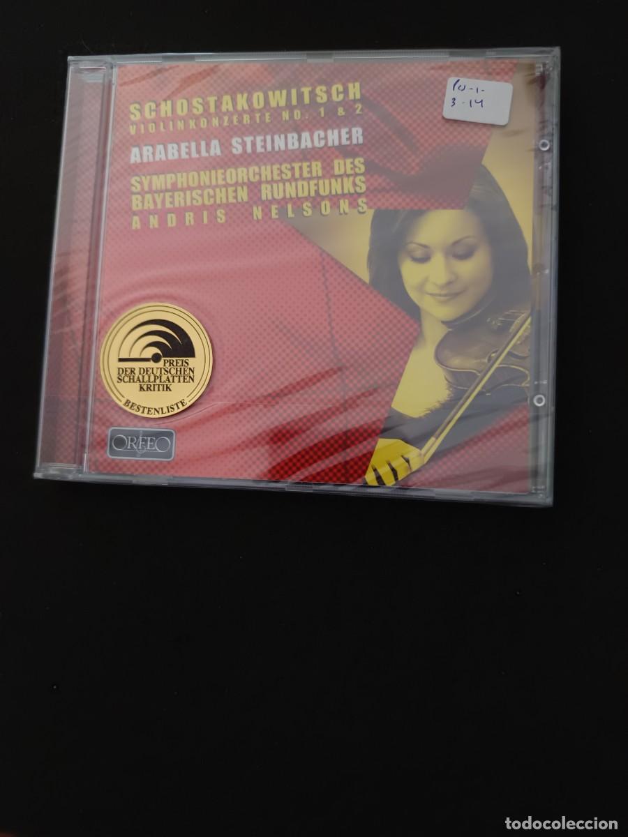 CDs de M&uacute;sica: SCHOSTAKOWITSCH. VIOLINKONZERTE NO. 1 & 2. VIOLIN: ARABELLA STEINBACHER; DIR.: ANDRIS NELSONS