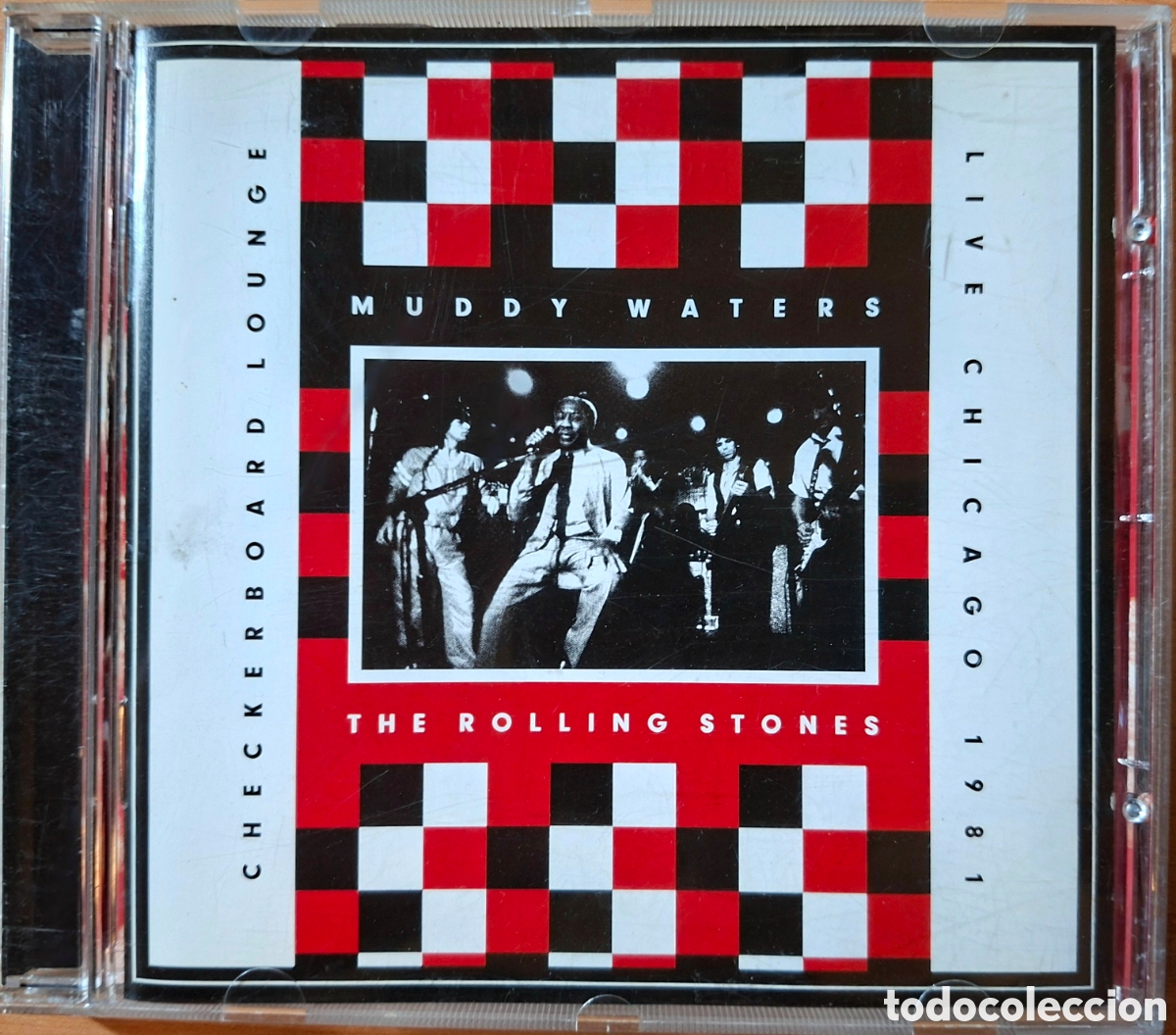 CD di Musica: Muddy Waters & The Rolling Stones -LIVE CHICAGO 1981 (CD, Album, RE) Checkerboard Lounge, 2017