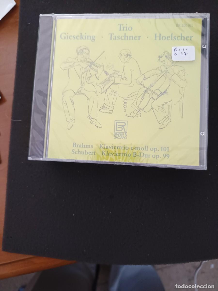 CDs de M&uacute;sica: TRIO GIESEKING, TASCHNER, HOELSCHER. BRAHMS, SCHUBERT