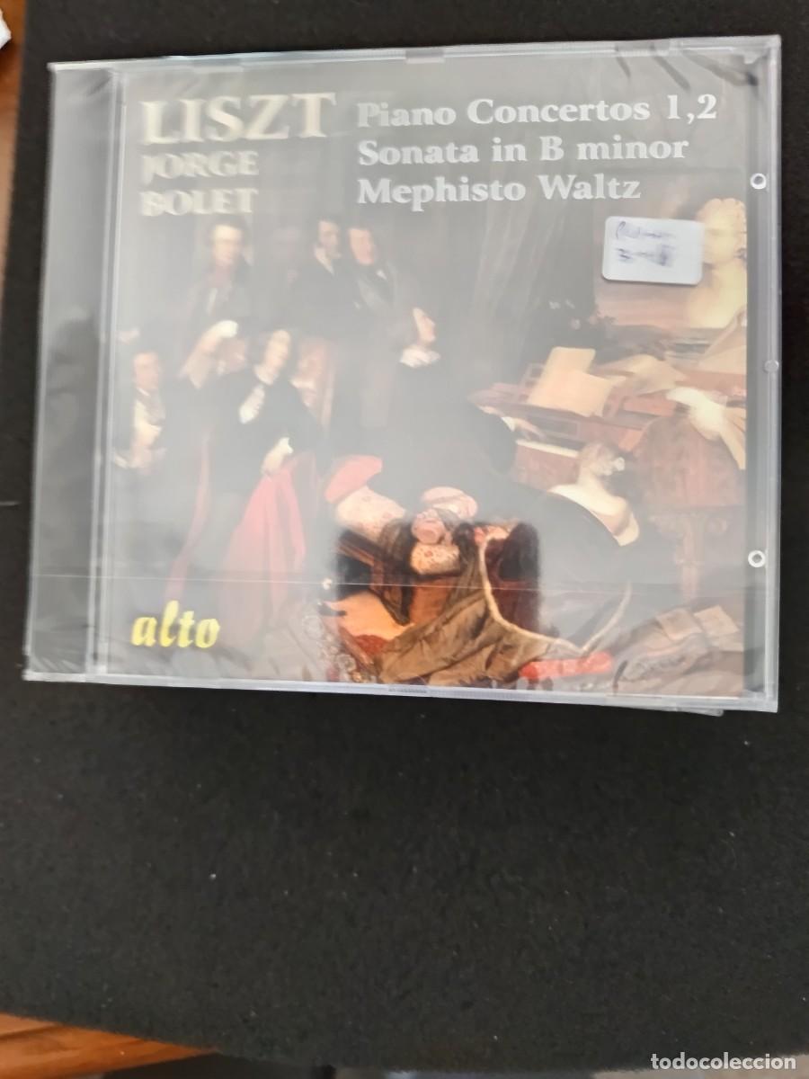 CDs de M&uacute;sica: LISZT: PIANO CONCERTO 1 Y 2 / SONATA IN B MINOR / MEPHISTO WALTZ. PIANO: JORGE BOLET