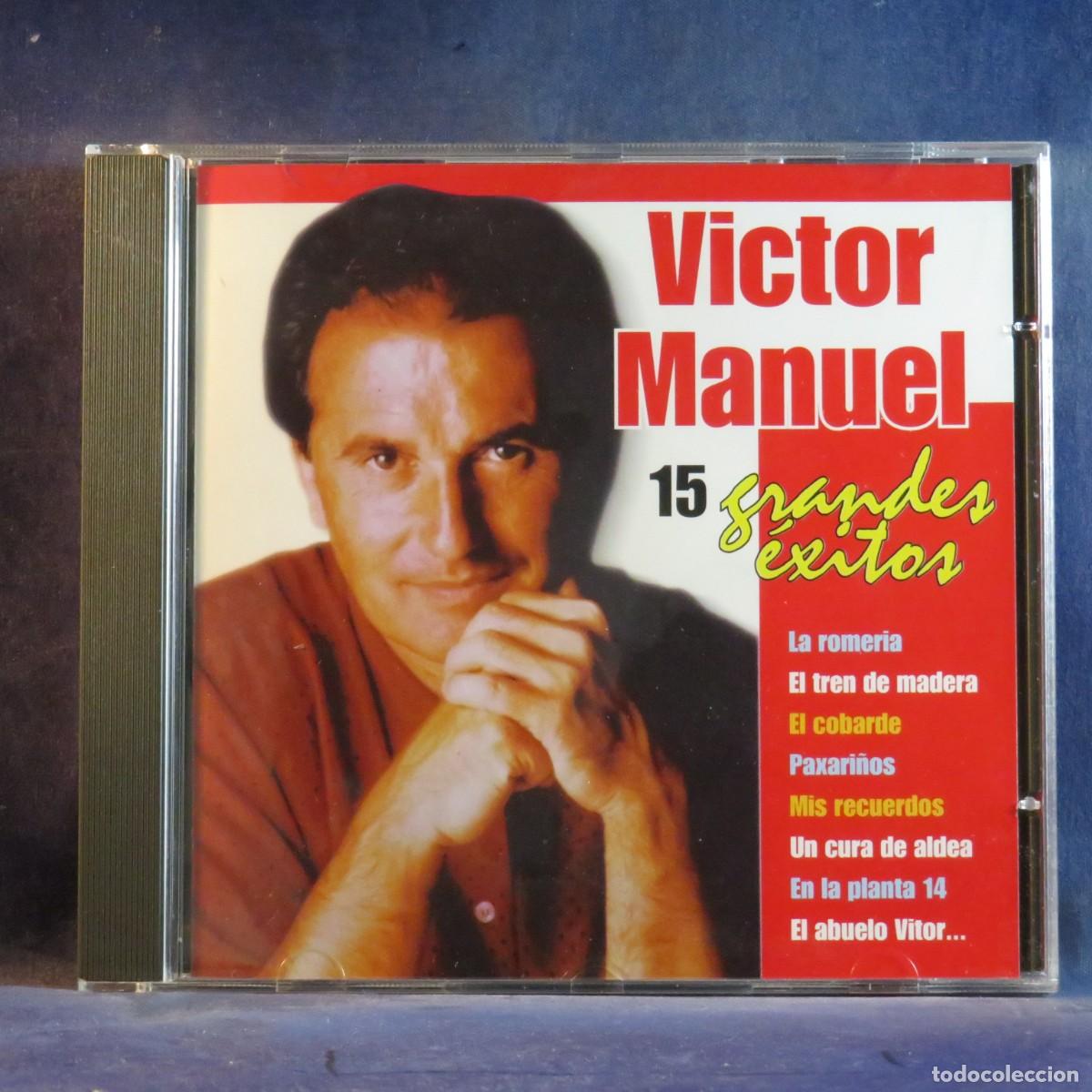 CDs de m&uacute;sica: V&Iacute;CTOR MANUEL &ndash; 15 GRANDES EXITOS - CD - Foto 1