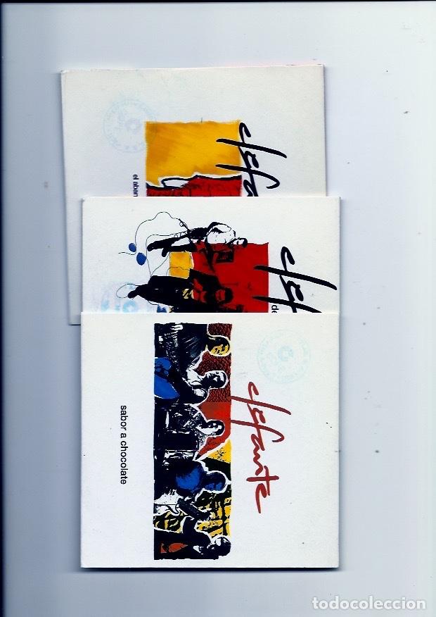 CDs de M&uacute;sica: ELEFANTE. Sabor a chocolate. El abandonao. De la noche a la ma&ntilde;ana (3 cd single)