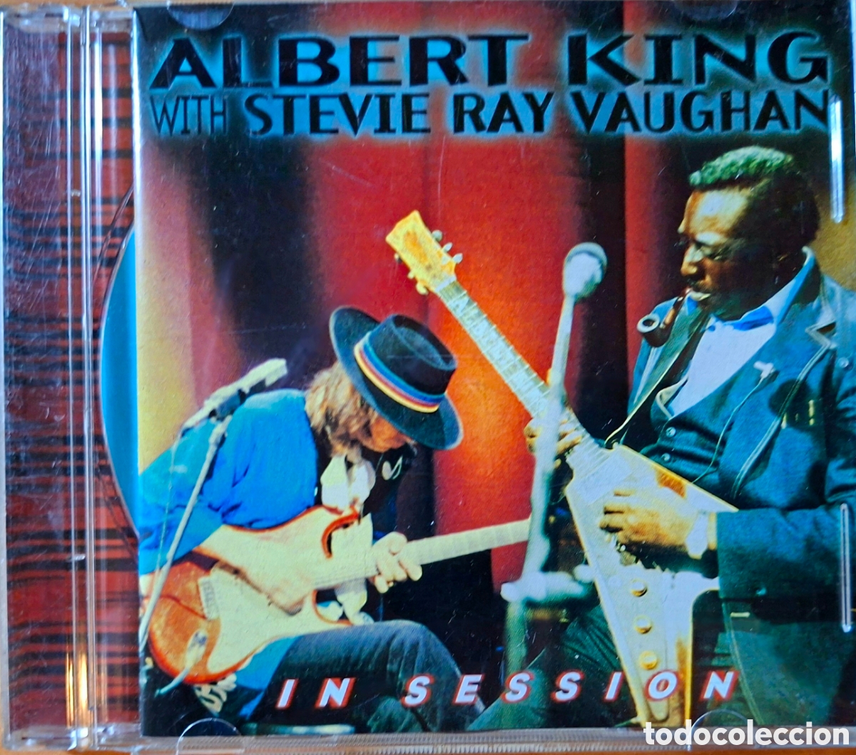 CDs de M&uacute;sica: Albert King With Stevie Ray Vaughan &ndash; IN SESSION. !Albert King With Stevie Ray (CD, Album)