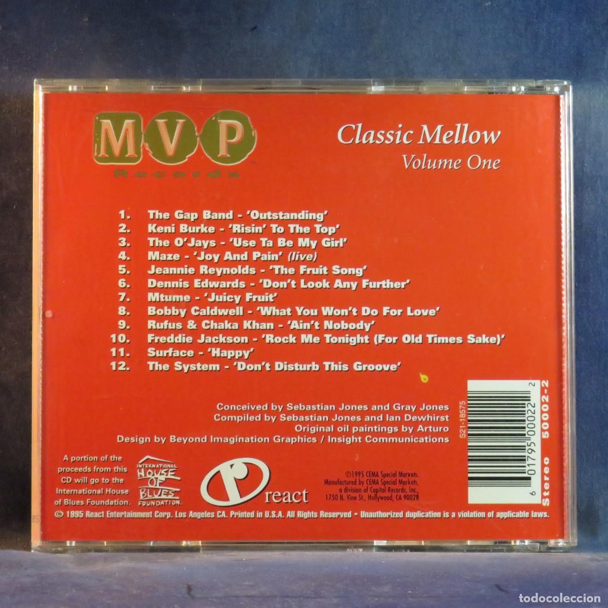 CDs de m&uacute;sica: VARIOUS &ndash; CLASSIC MELLOW VOLUME ONE - CD - Foto 2