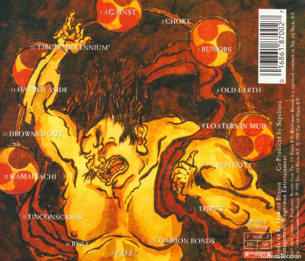 CDs de m&uacute;sica: SEPULTURA. AGAINST. CD. - Foto 2