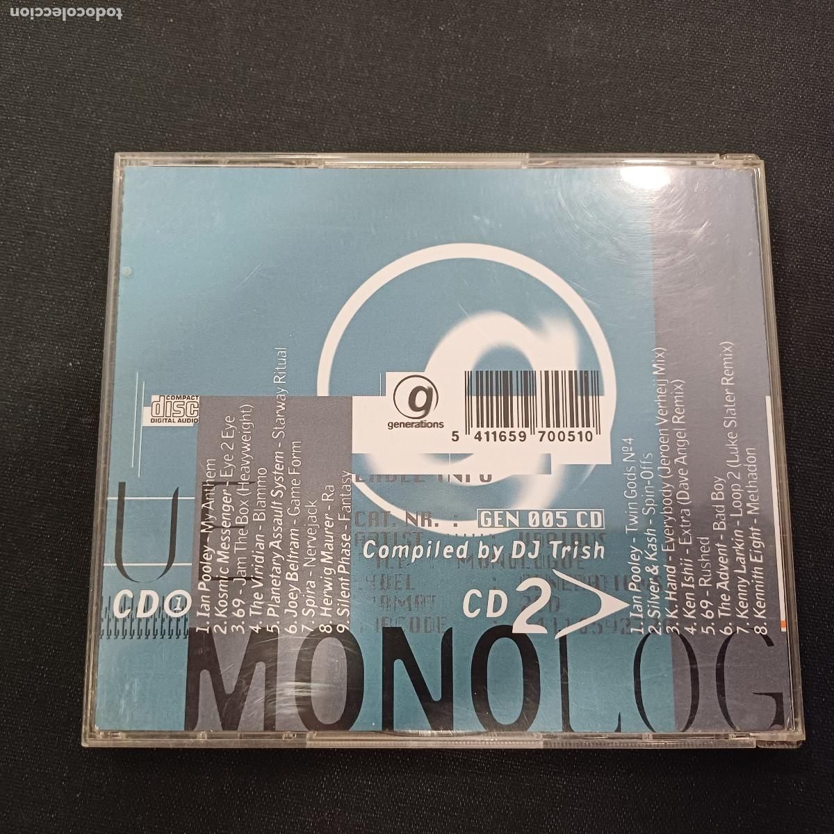 CDs de m&uacute;sica: MONOLOGUE/GENERATIONS/CD 2 DISCOS. - Foto 4