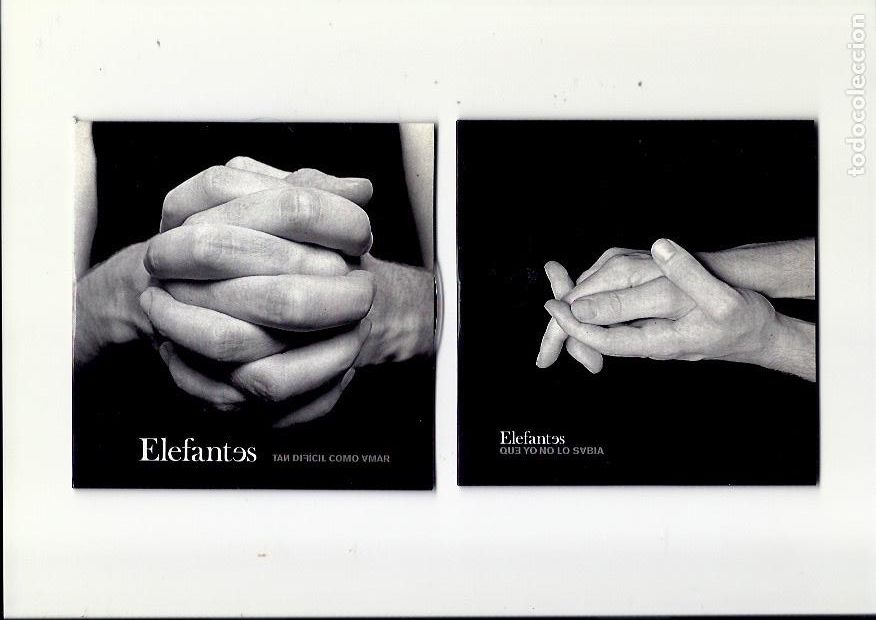 CDs de M&uacute;sica: ELEFANTES. . Piedad. Me he vuelto a equivocar. Se me va. Me gustaria poder hacer (7 cd singles)
