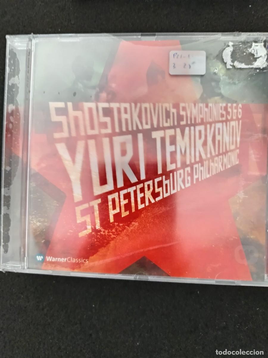 CDs de M&uacute;sica: SHOSTAKOVICH. SINFON&Iacute;AS 5 Y 6. DIR.: YURI TEMIRKANOV. ST. PETERSBURG PHILHARMONIC