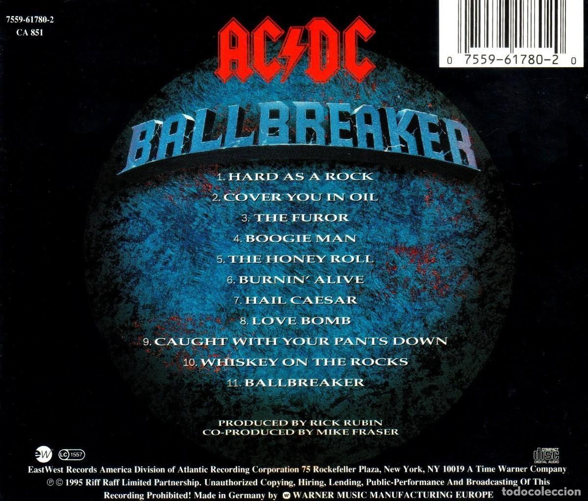 CDs de m&uacute;sica: AC/DC. BALLBREAKER. CD. - Foto 2