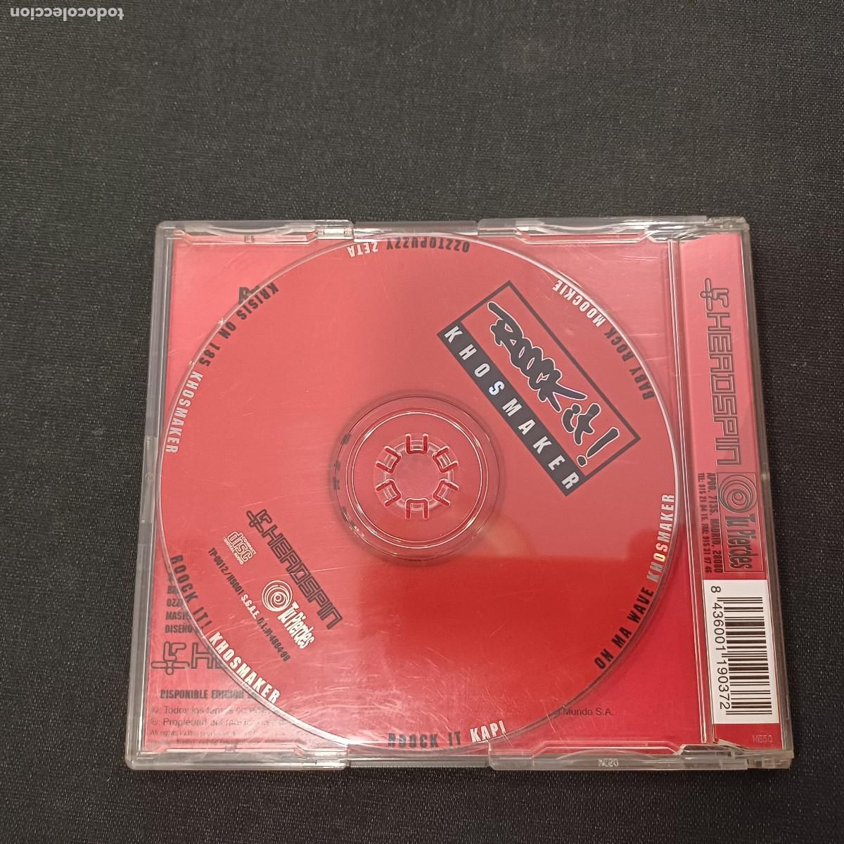 CDs de m&uacute;sica: KHOSMAKER/ROOCK IT/CD SINGLE. - Foto 3