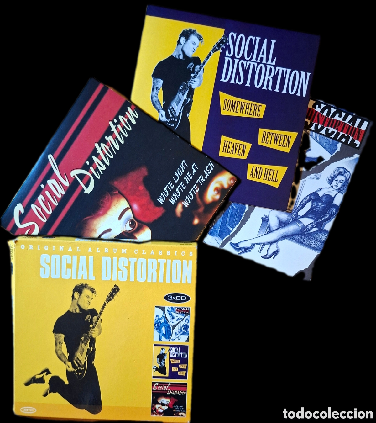 CDs de Musique: SOCIAL DISTORTION, 3xCD. Sony 1996