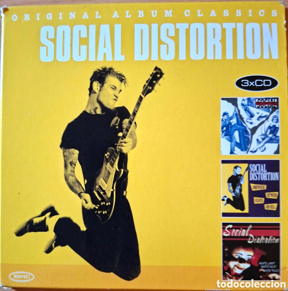 CDs de M&uacute;sica: SOCIAL DISTORTION, 3xCD. Sony 1996