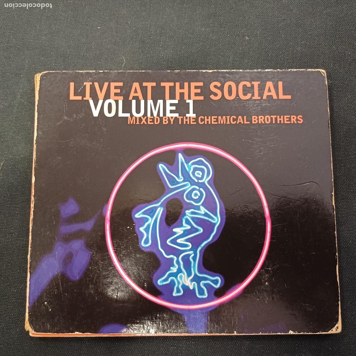 CDs de M&uacute;sica: LIVE AT THE SOCIAL/VOLUME 1/CD DIGIPACK.