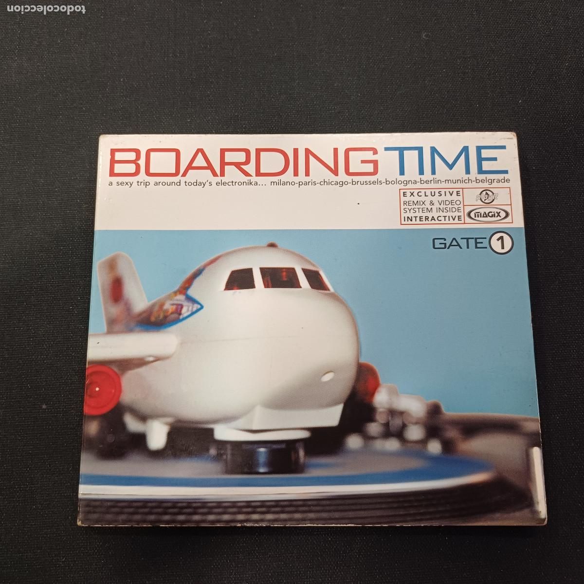 Music CDs: BOARDING TIME/CD DIGIPACK.