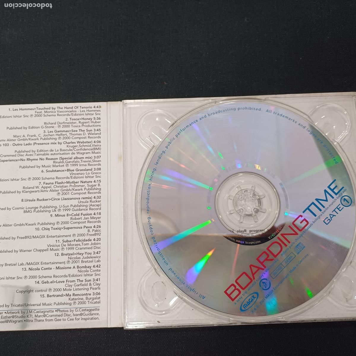 CDs de m&uacute;sica: BOARDING TIME/CD DIGIPACK. - Foto 2