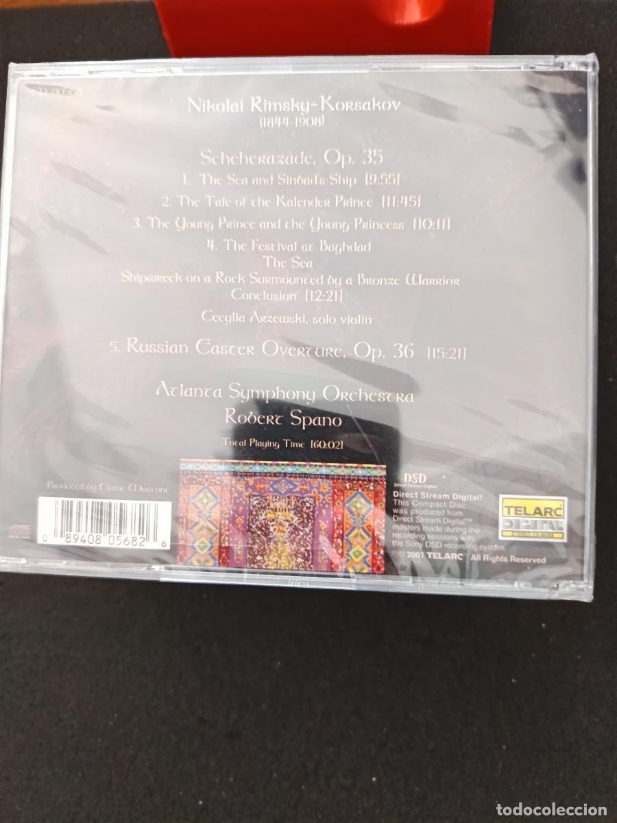 CDs de m&uacute;sica: RIMSKY-KORSAKOV: SCHEHERAZADE / RUSSUAN EASTER OVERTURE. DIR.: ROBERT SPANO - Foto 2