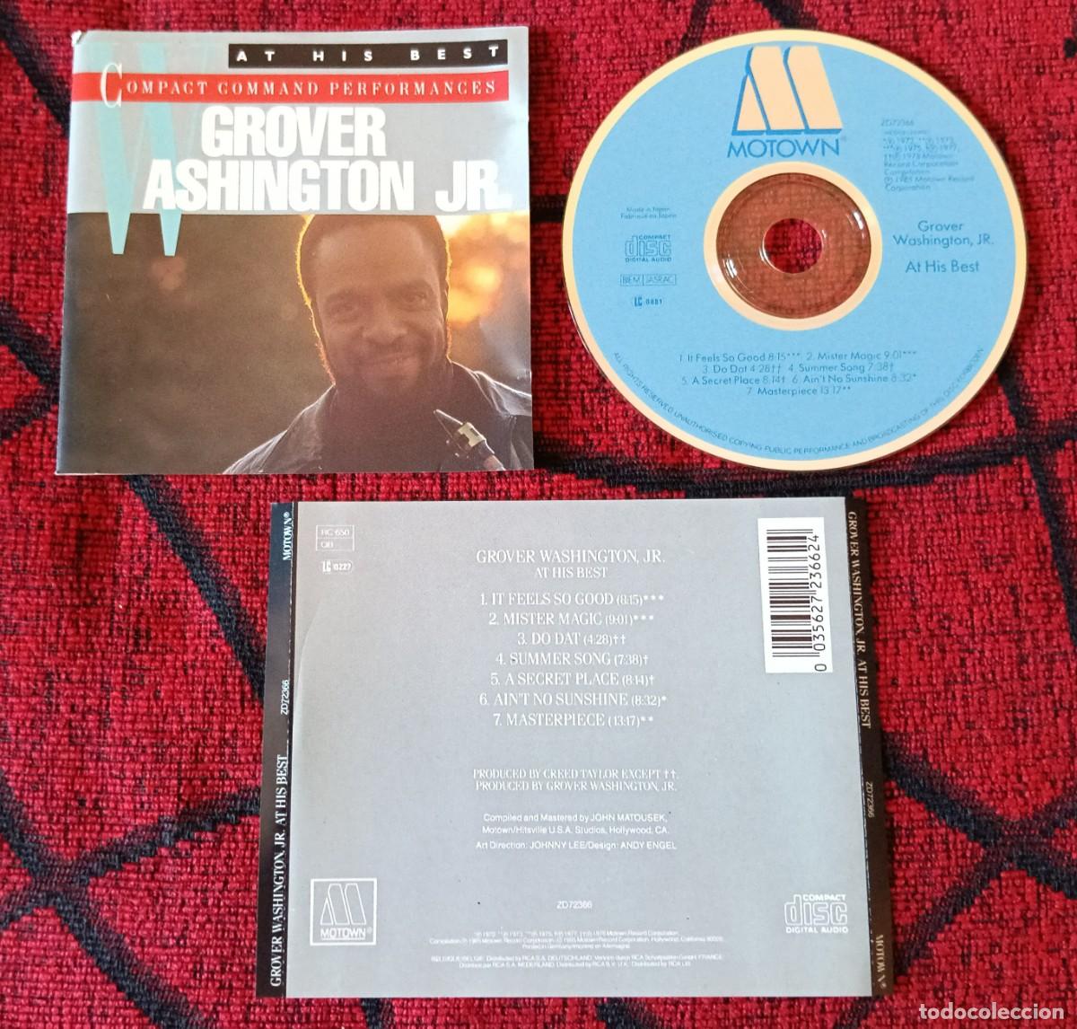 CDs de M&uacute;sica: GROVER WASHINGTON, Jr. ** At His Best ** CD 1985