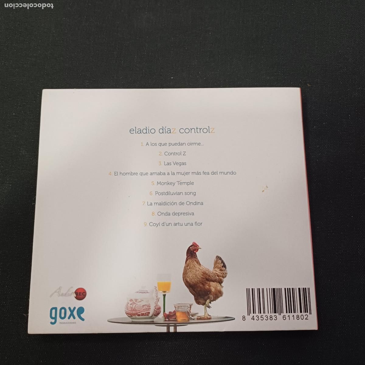 CDs de m&uacute;sica: ELADIO DIAZ/CONTROLZ/CD DIGIPACK. - Foto 3
