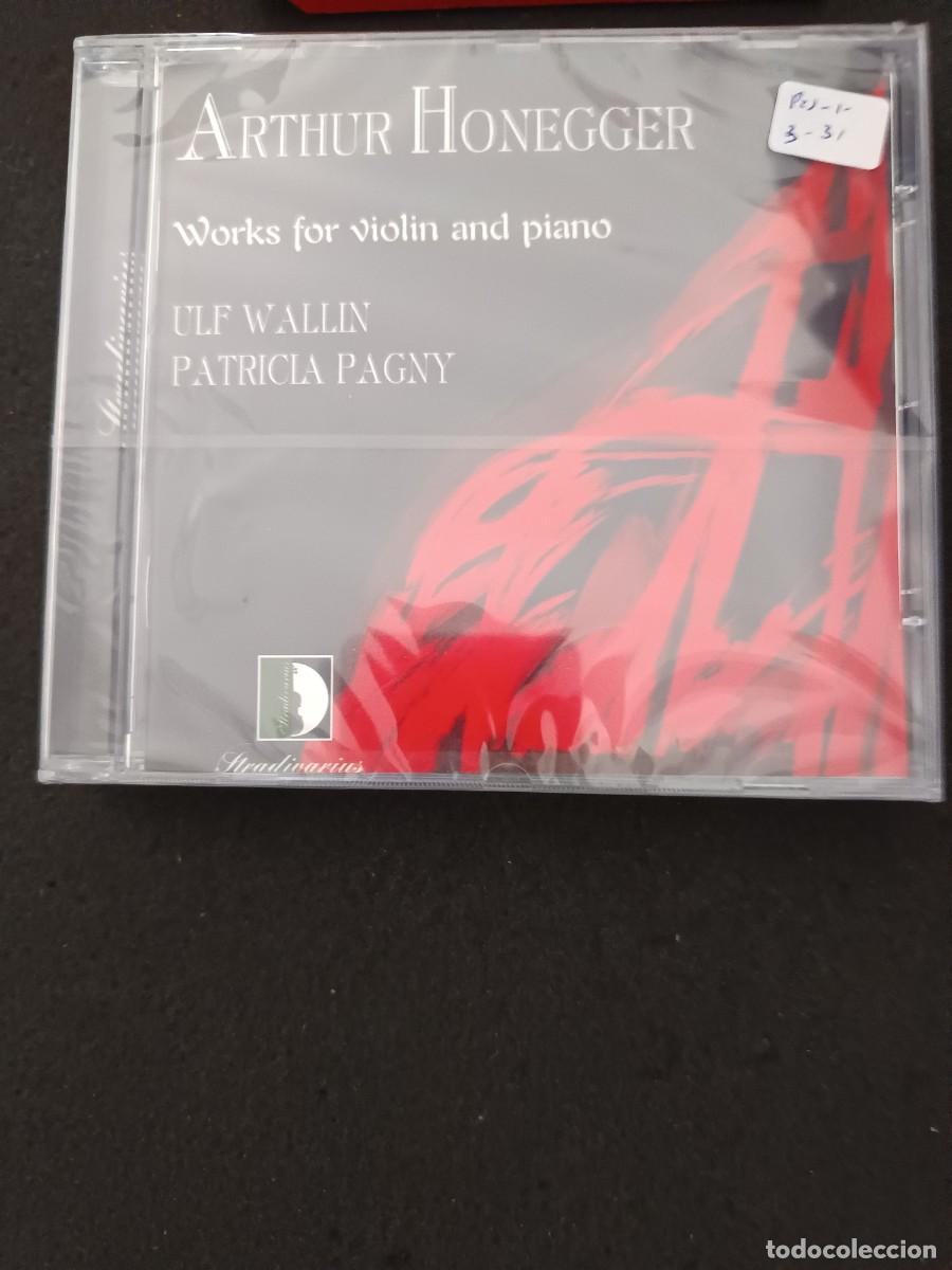 CDs de M&uacute;sica: ARTHUR HONEGGER. WORKS FOR VIOLIN AND PIANO. ULF WLLIN. PATRICIA PAGNY