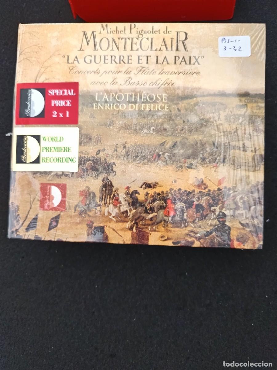 CDs de M&uacute;sica: 2 CD. MICHEL PIGNOLET DE MONTECLAIR: &rdquo;LA GUERRE ET LA PAIX&rdquo;