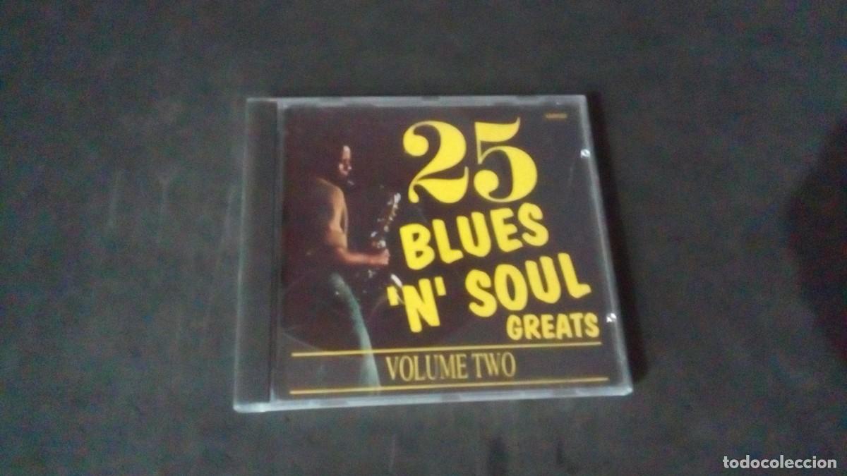 CDs de M&uacute;sica: 25 BLUES &acute;N&acute;SOUL GREATS-VOLUME TWO-25 TEMAS-COMO NUEVO