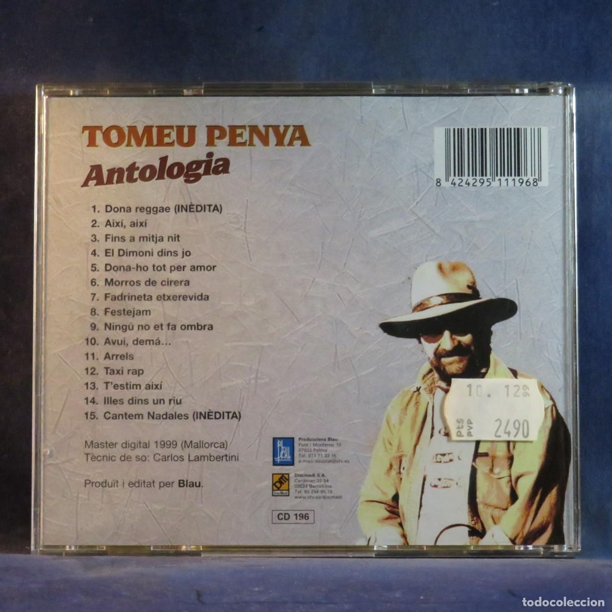 CDs de m&uacute;sica: TOMEU PENYA &ndash; ANTOLOGIA - CD - Foto 2