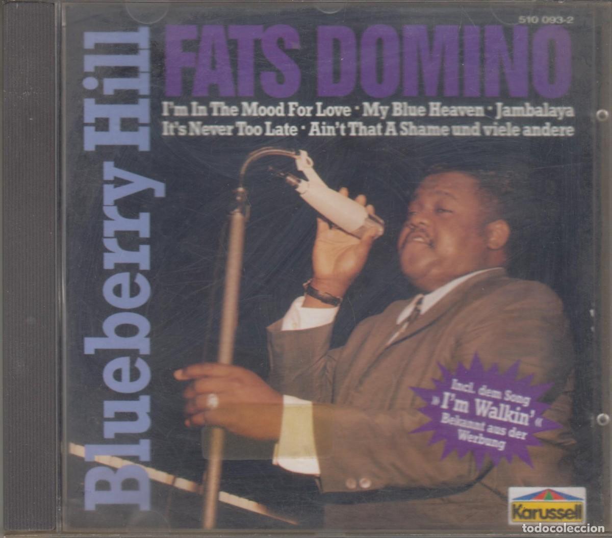 CDs de M&uacute;sica: Fats Domino cd Blueberry Hill