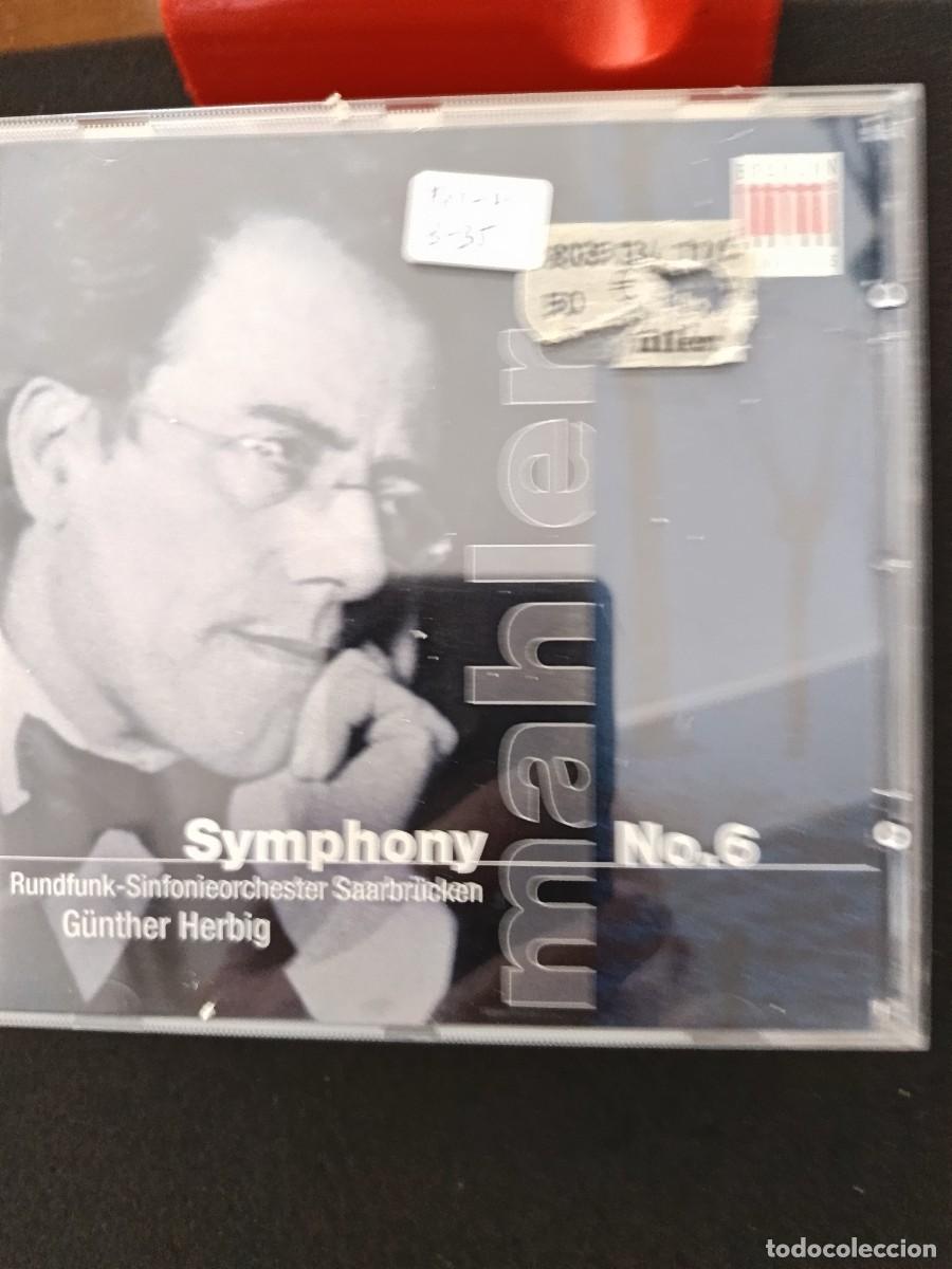 CDs de M&uacute;sica: MAHLER: SINFON&Iacute;A 6. DIR.: G&Uuml;NTHER HERBIG. RUNDFUNK-SINFONIEORCHESTER SAARBR&Uuml;CKEN