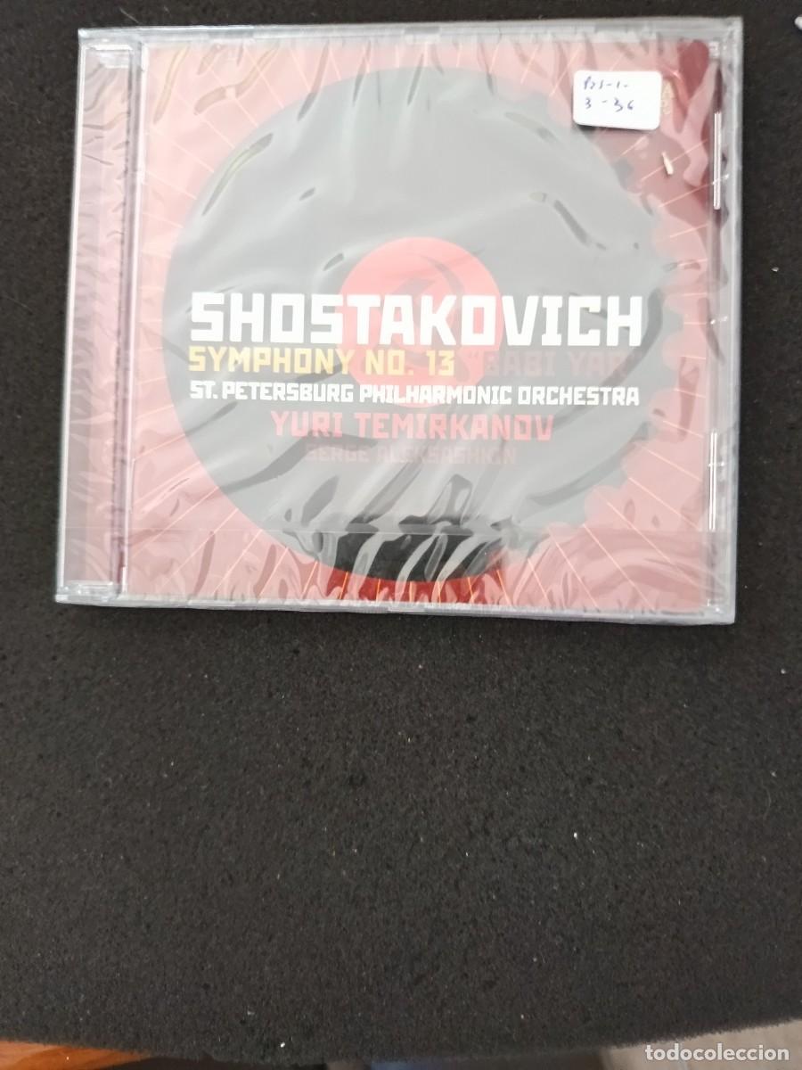 CDs de M&uacute;sica: SHOSTAKOVICH. SINFON&Iacute;A 13 (BABI YAR) . DIR.: YURI TEMIRKANOV. ST. PETERSBURG PHILHARMONIC ORCHESTRA