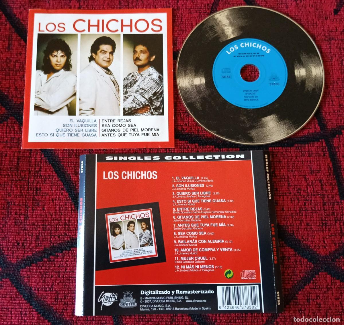 CDs de M&uacute;sica: LOS CHICHOS ** Singles Collection ** CD 2007