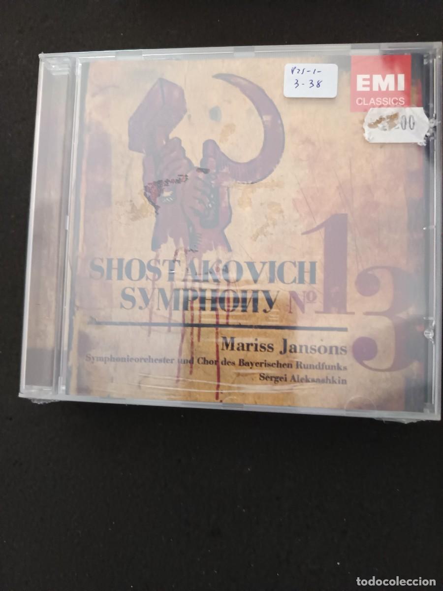 CDs de M&uacute;sica: SHOSTAKOVICH. SINFON&Iacute;A 13 (BABI YAR) . DIR.: MARISS JANSONS