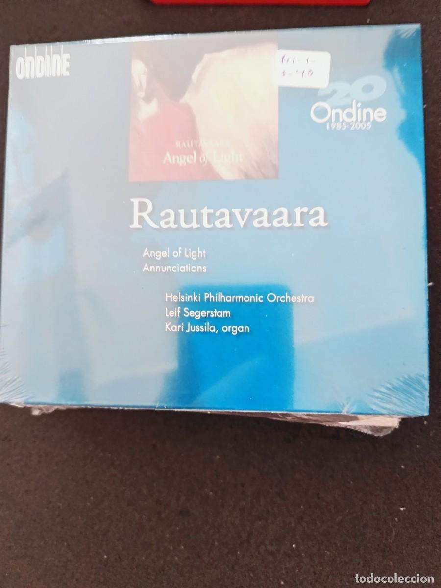 CDs de M&uacute;sica: RAUTAVAARA: ANGEL MOF LIGHT / ANNUNCIATIONS. DIR.: LEIF SEGERSTAM. ORGAN: KARI JUSSILA