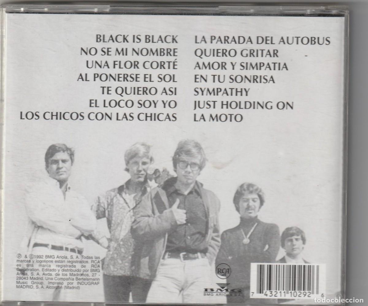 CDs de m&uacute;sica: LOS BRAVOS - BLACK IS BLACK (CD BMG 1992) - Foto 2