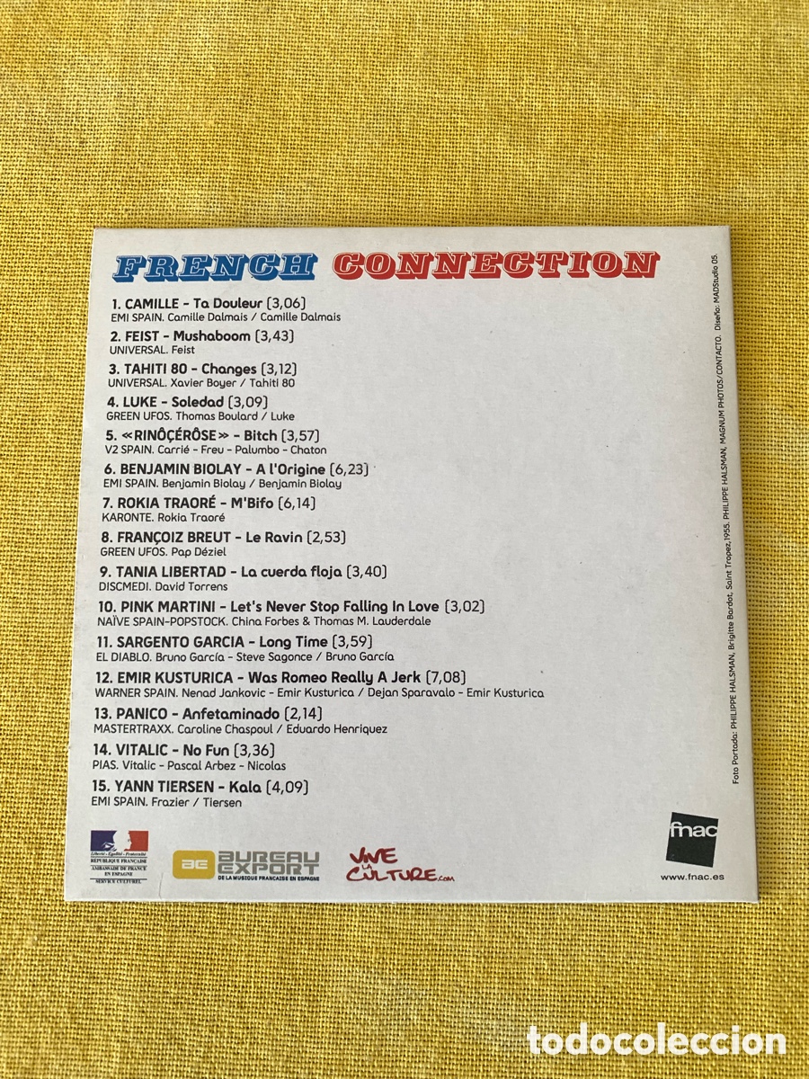 CDs de m&uacute;sica: CD French Connection - Foto 2