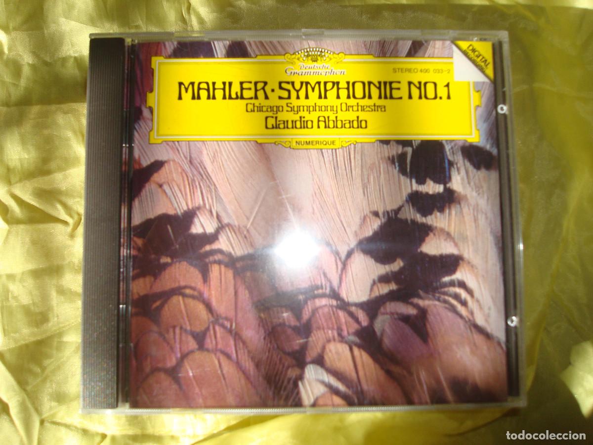 CDs de M&uacute;sica: MAHLER. SYMPHONIE No. 1. CLAUDIO ABBADO. DEUTSCHE GRAMMOPHON. CD. IMPECABLE
