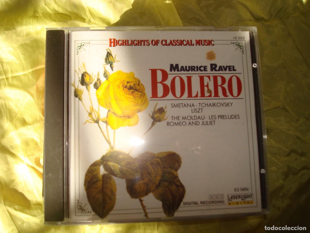 CDs de M&uacute;sica: BOLERO. SMETANA, LISTZ, RAVEL ...CD. IMPECABLE
