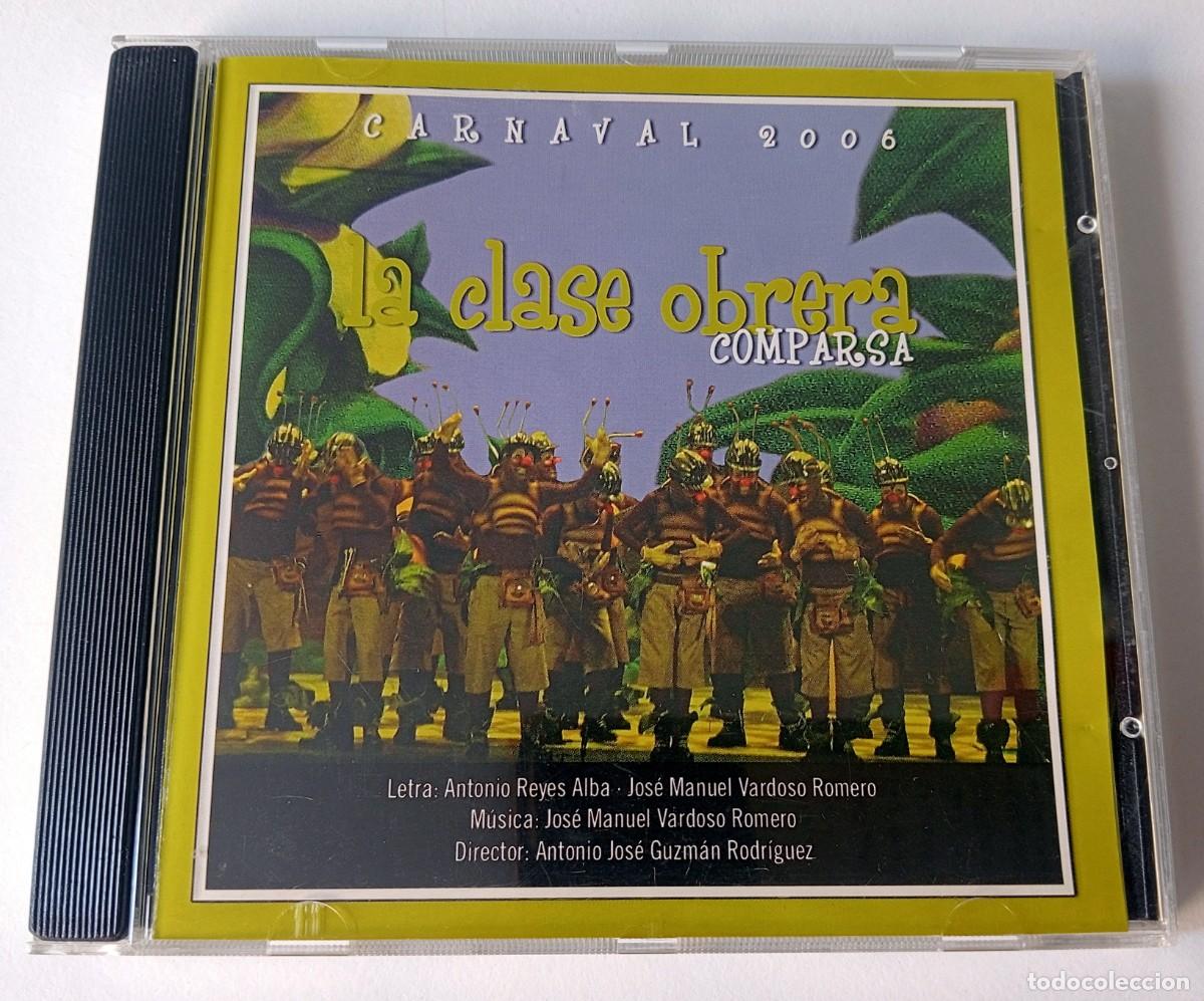 Musik-CDs: CARNAVAL DE CADIZ 2006 - CD COMPARSA DE BARBATE LA CLASE OBRERA