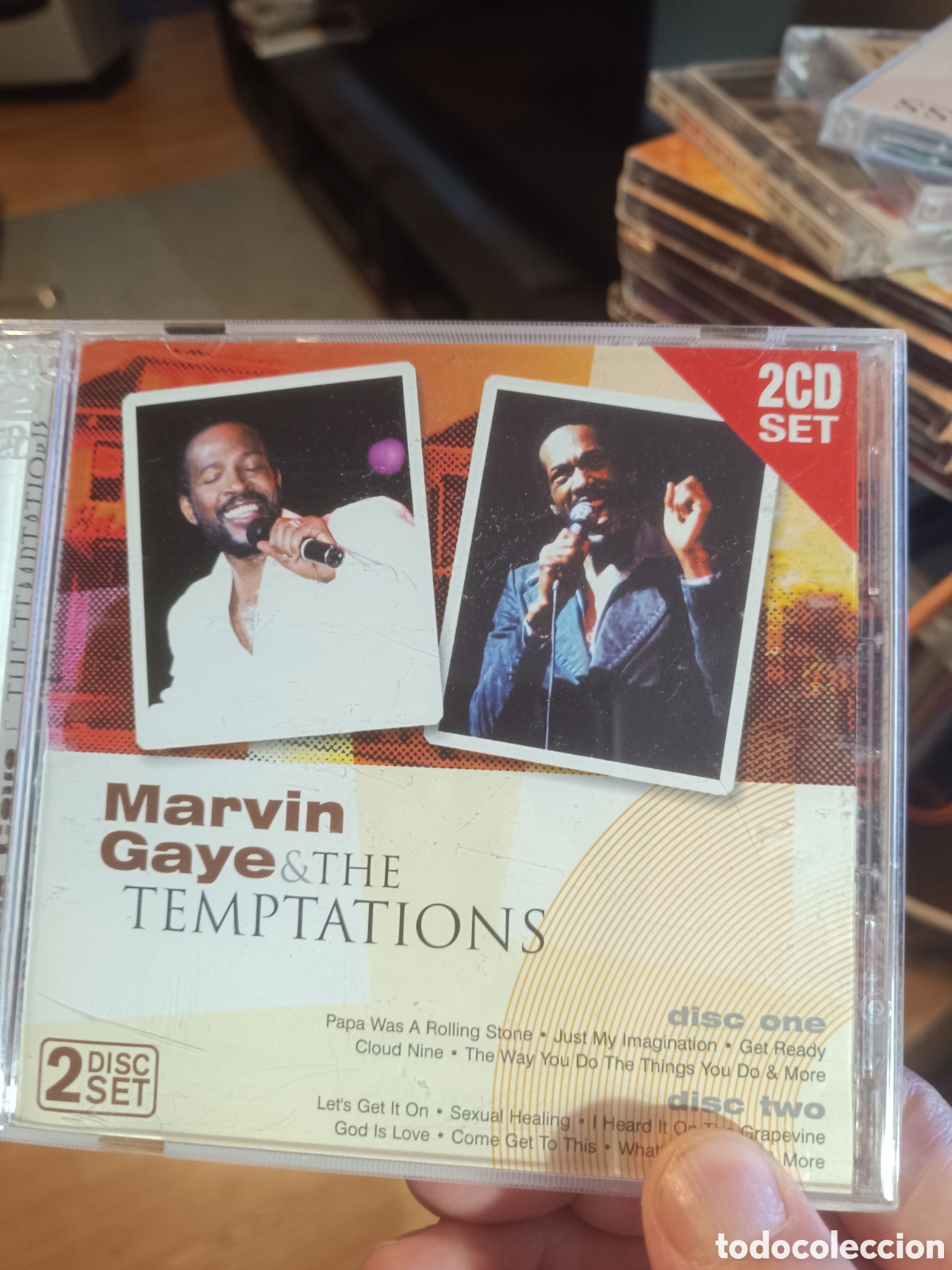 CDs de M&uacute;sica: Marvin Gaye & The Temptations &ndash; Marvin Gaye & The Temptations (2xCDs)