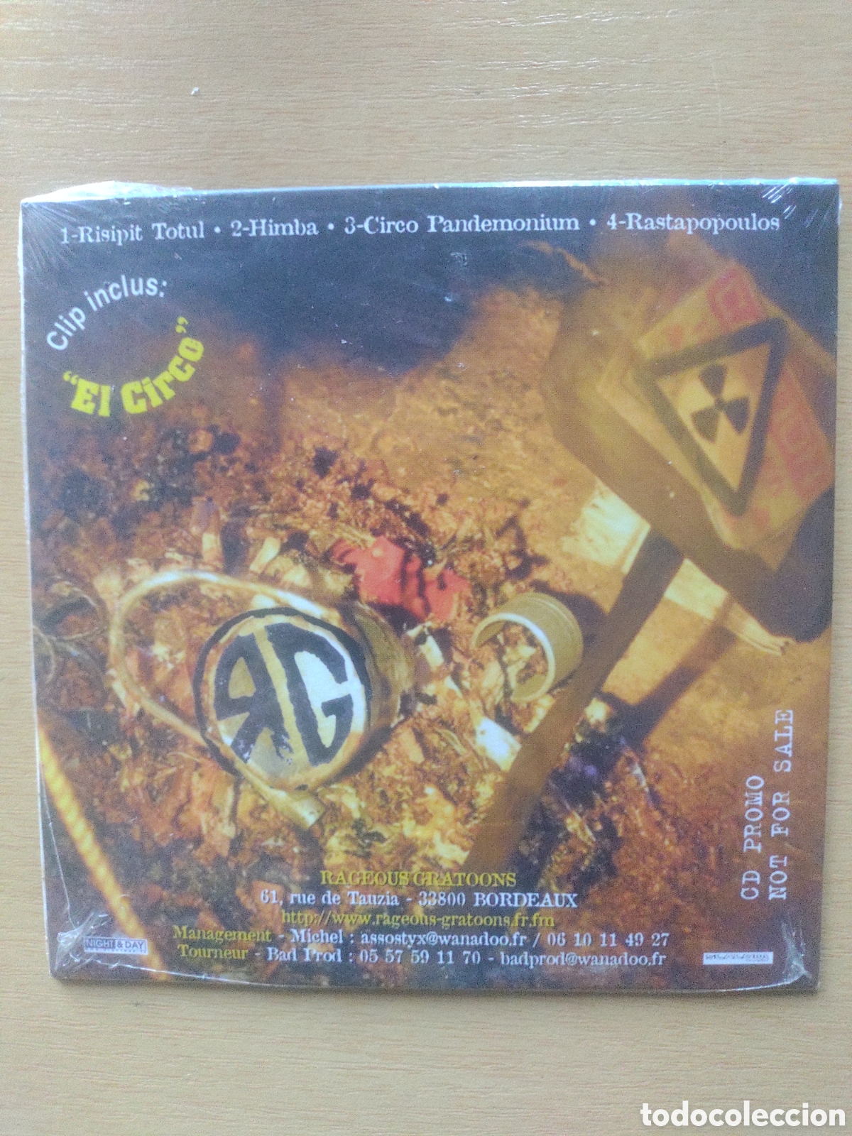 CDs de m&uacute;sica: CD Precintado Rageous Gratooms - Foto 2