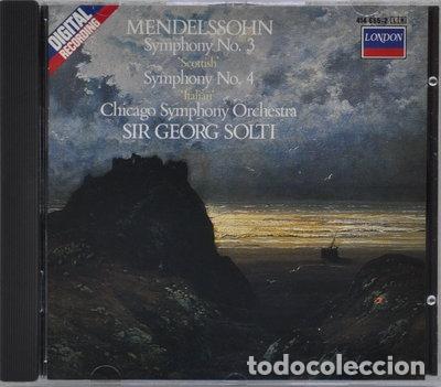 CDs de M&uacute;sica: Mendelssohn: Symphonies Nos. 3 & 4- 0028941466525
