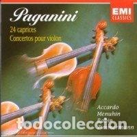 CDs de M&uacute;sica: 24 caprices / Concertos pour violon- 0724357285421