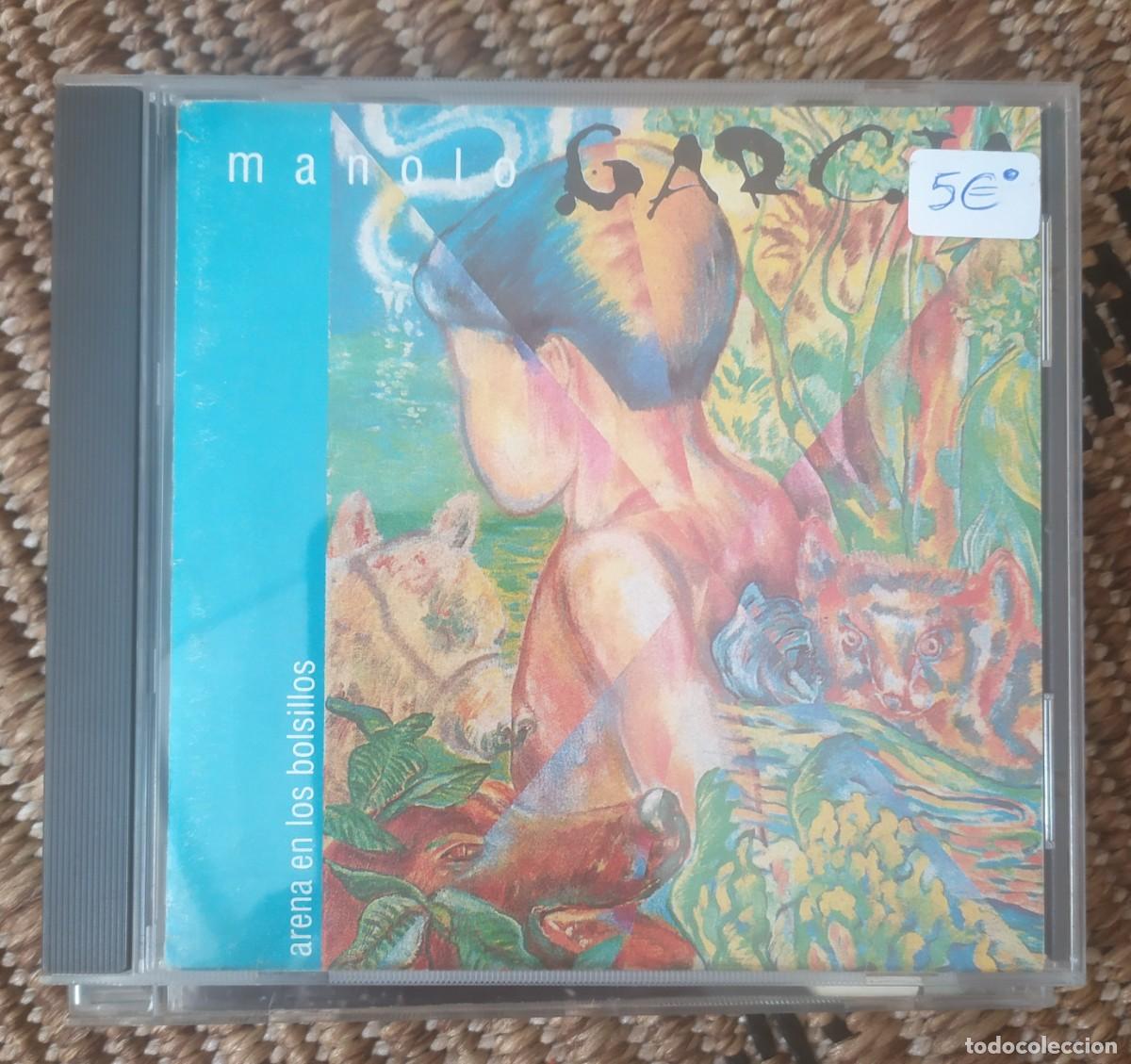 CDs de M&uacute;sica: CD MANOLO GARCIA ARENA EN LOS BOLSILLOS