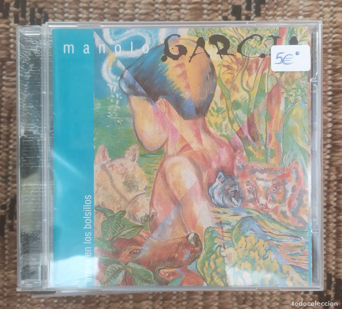 CDs de M&uacute;sica: CD MANOLO GARCIA ARENA EN LOS BOLSILLOS
