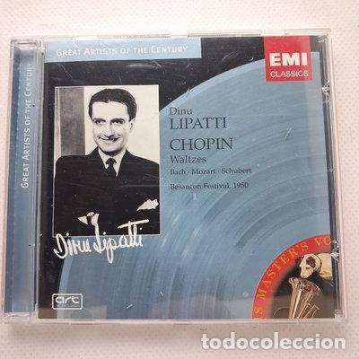 CDs de M&uacute;sica: Dinu Lipatti - Bach, Mozart, Schubert, Chopin (Besan&ccedil;on Festival, 1950)- 0724356281929