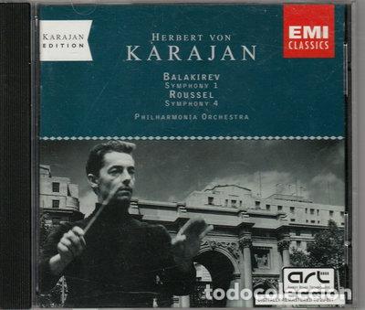 CDs de M&uacute;sica: Balakirev: Symphony No. 1 / Roussel: Symphony No. 4 (Edition Karajan)- 0724356659520